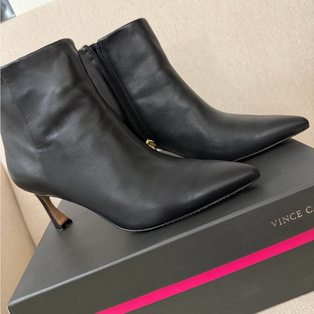Vince Camuto Black Ankle Boots for Women